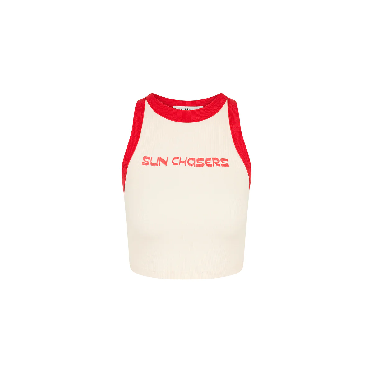 Bind Crop Tank Top - Samba Berry