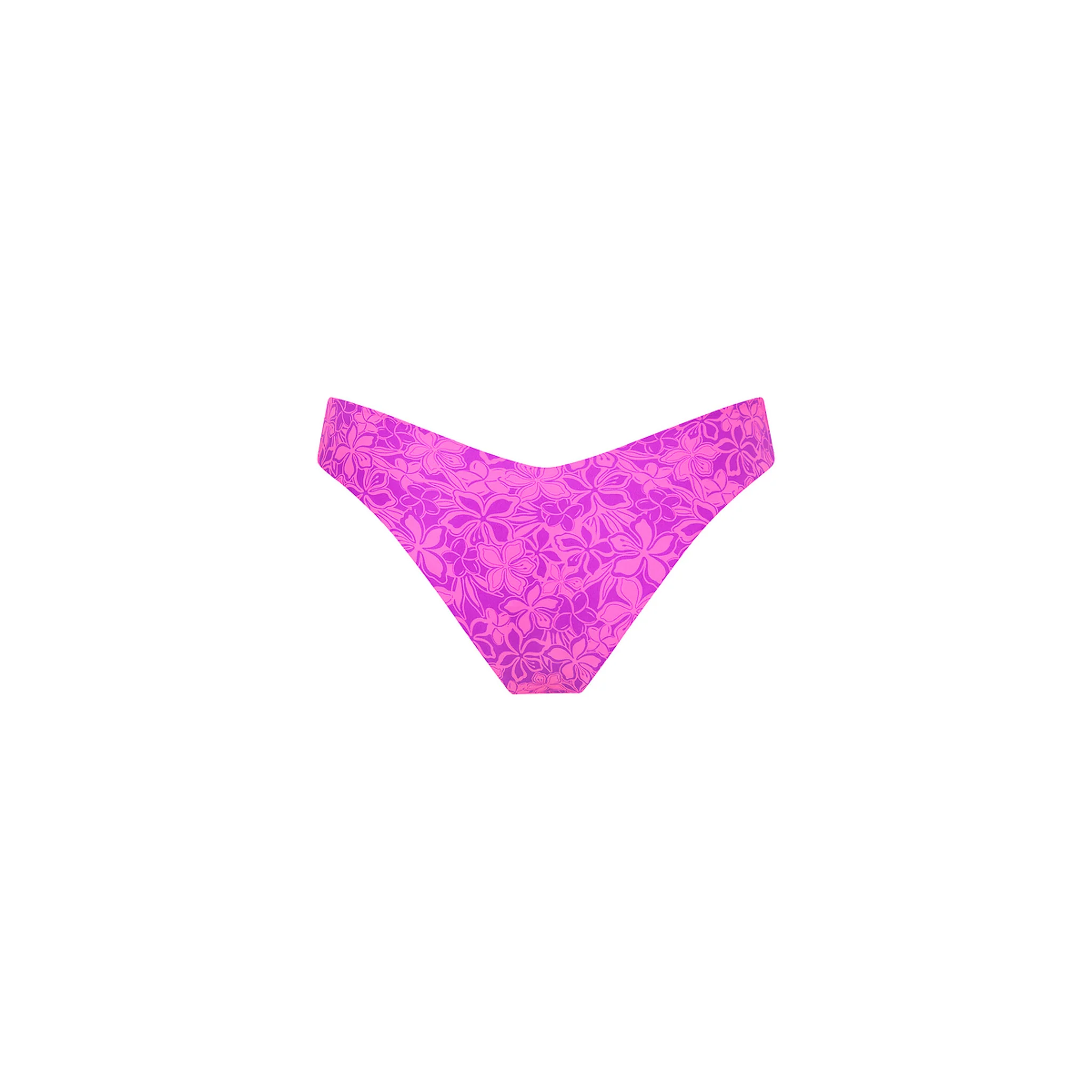 Cheeky V Bikini Bottom - Bubble Berry - Image 10
