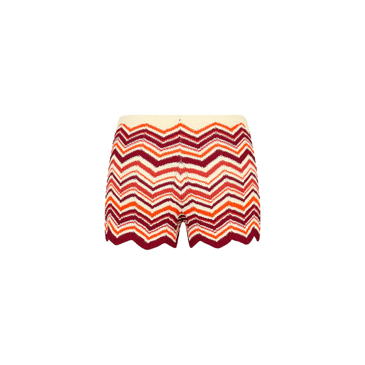 Chevron Knit Micro Short - Toffee Twist - Image 8