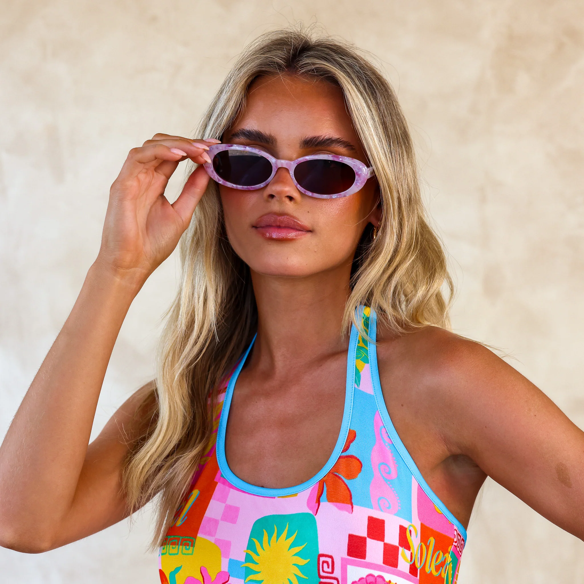 Daydreamer Sunglasses - Pearl Blush - Image 3