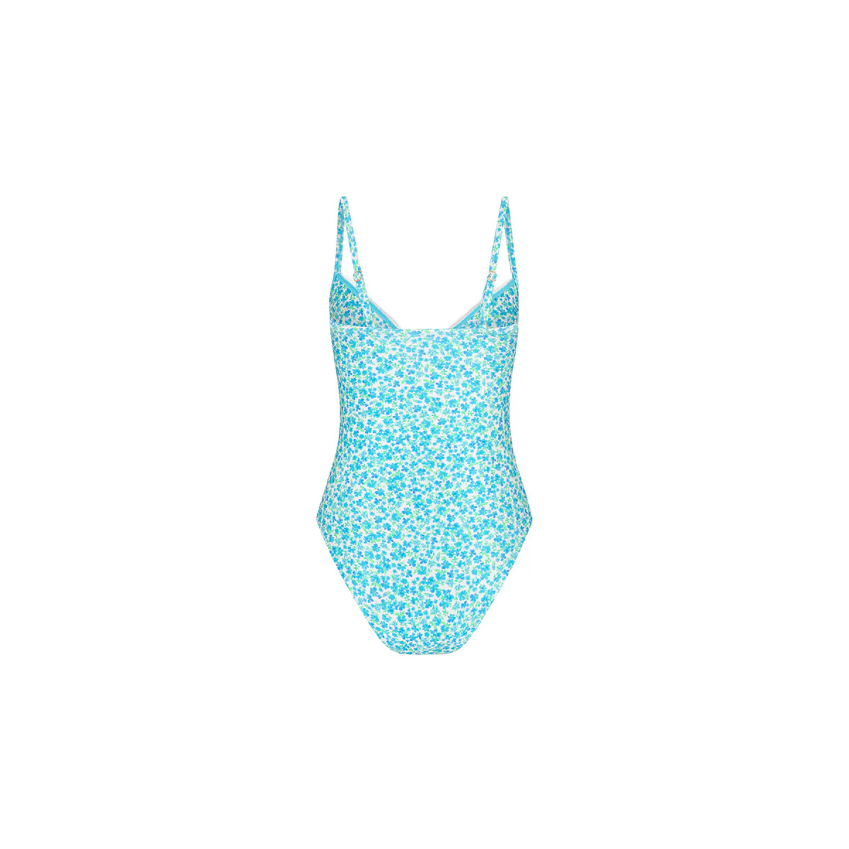 Decorative Underwire Cheeky One Piece - Ocean Aura - Image 8