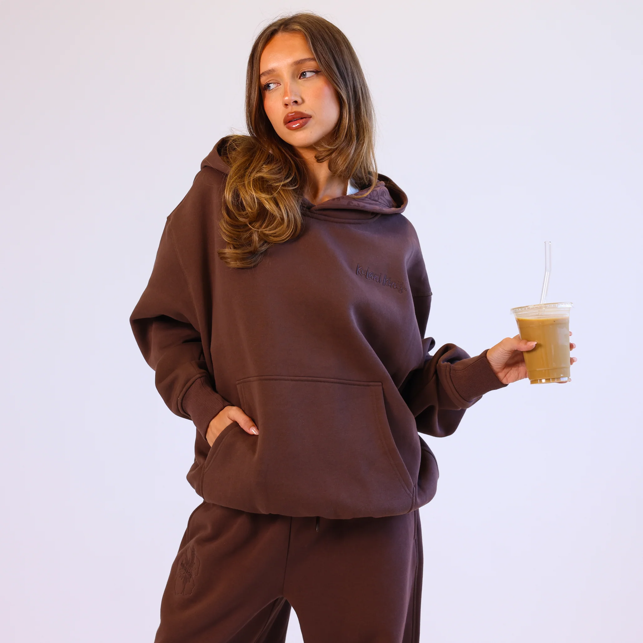 Embroidered Hoodie - Coco - Image 2