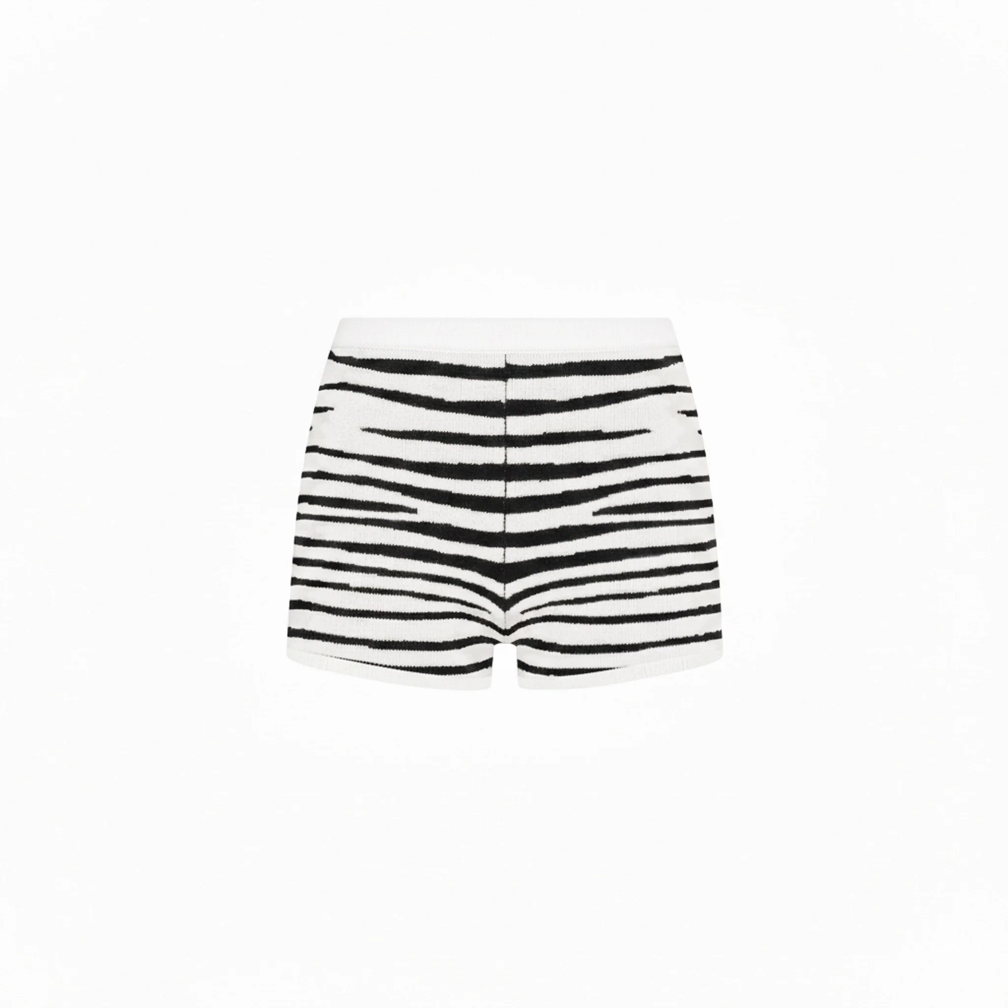 Essential Knit Micro Short - Savanna Stripe