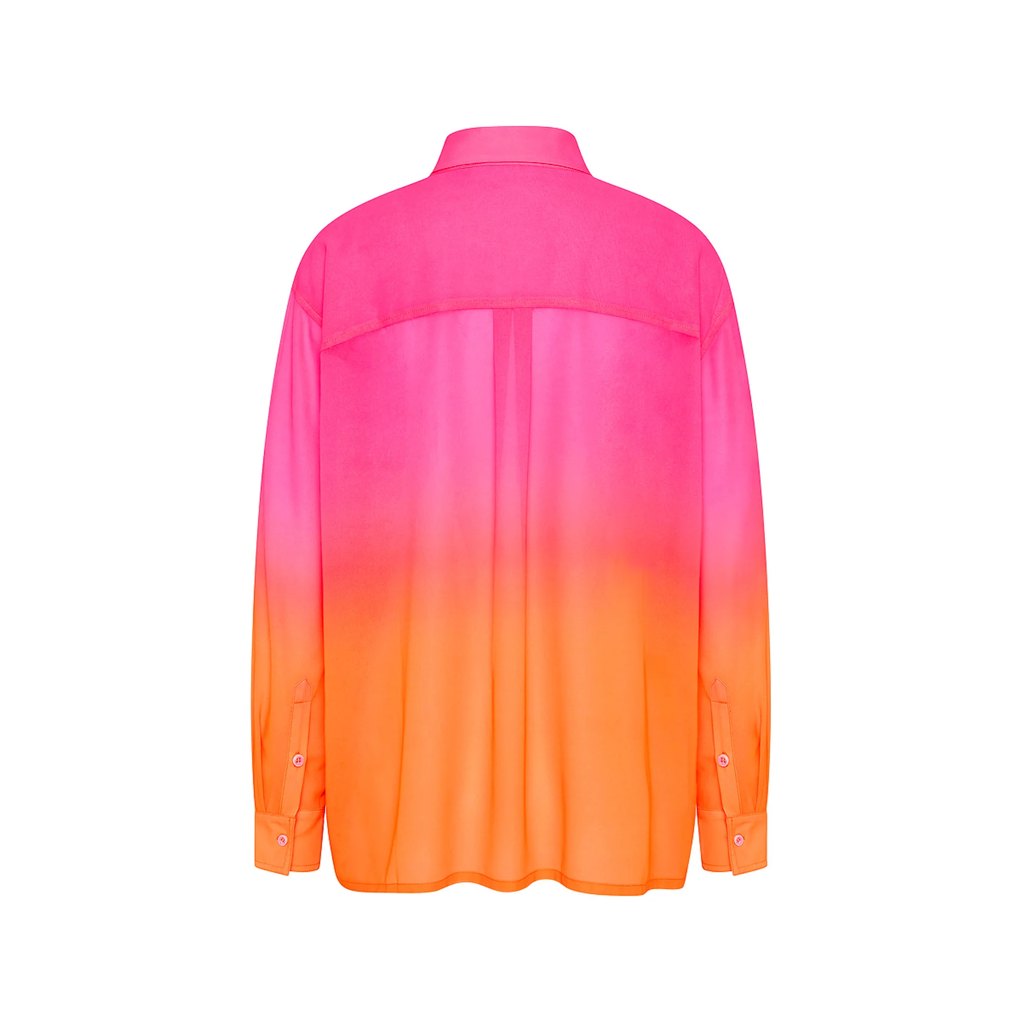Essential Sheer Long Sleeve Shirt - Tropical Heatwave - Image 8