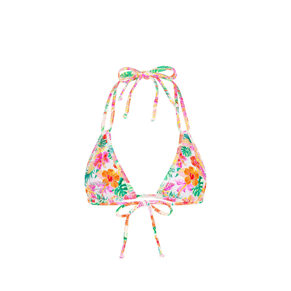 Halter Bralette Bikini Top - Island Escape - Image 8