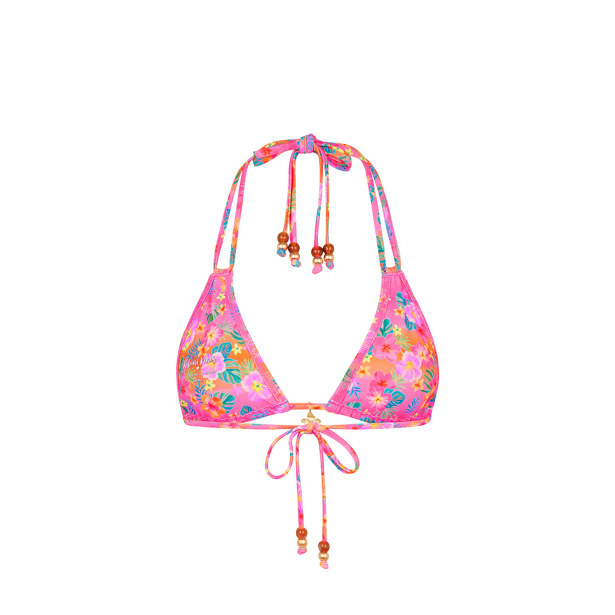 Halter Bralette Bikini Top - Summer Glow - Image 7