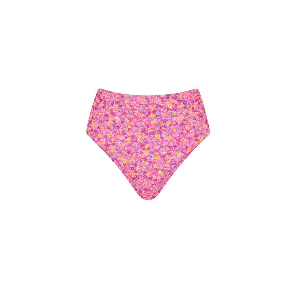 High Hip Cheeky Bikini Bottom - Gelato Bloom