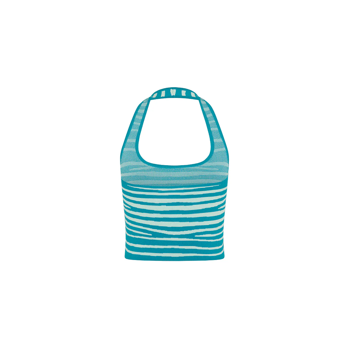 Knit Halter Tank Top - Stripe Hype - Image 8