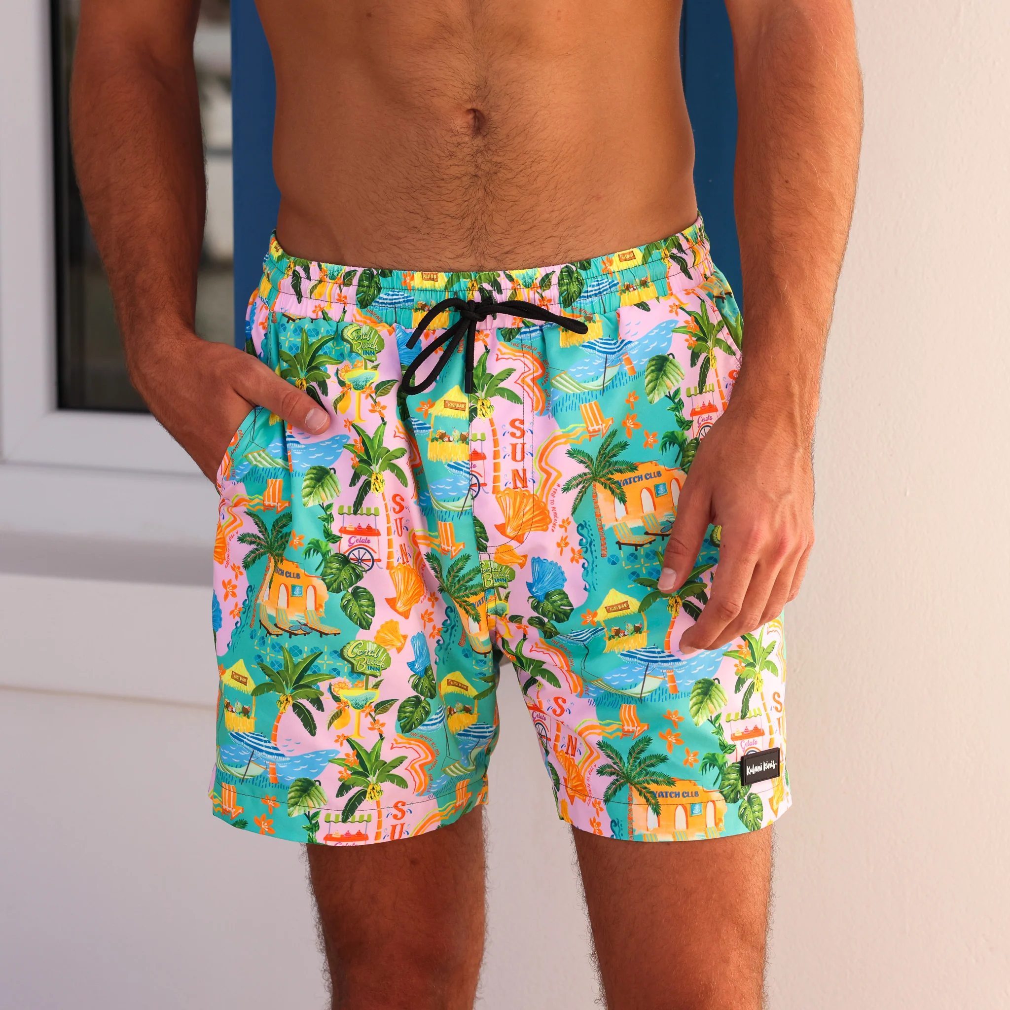 Men's Swim Trunks - Sunlit Spritz - Image 6