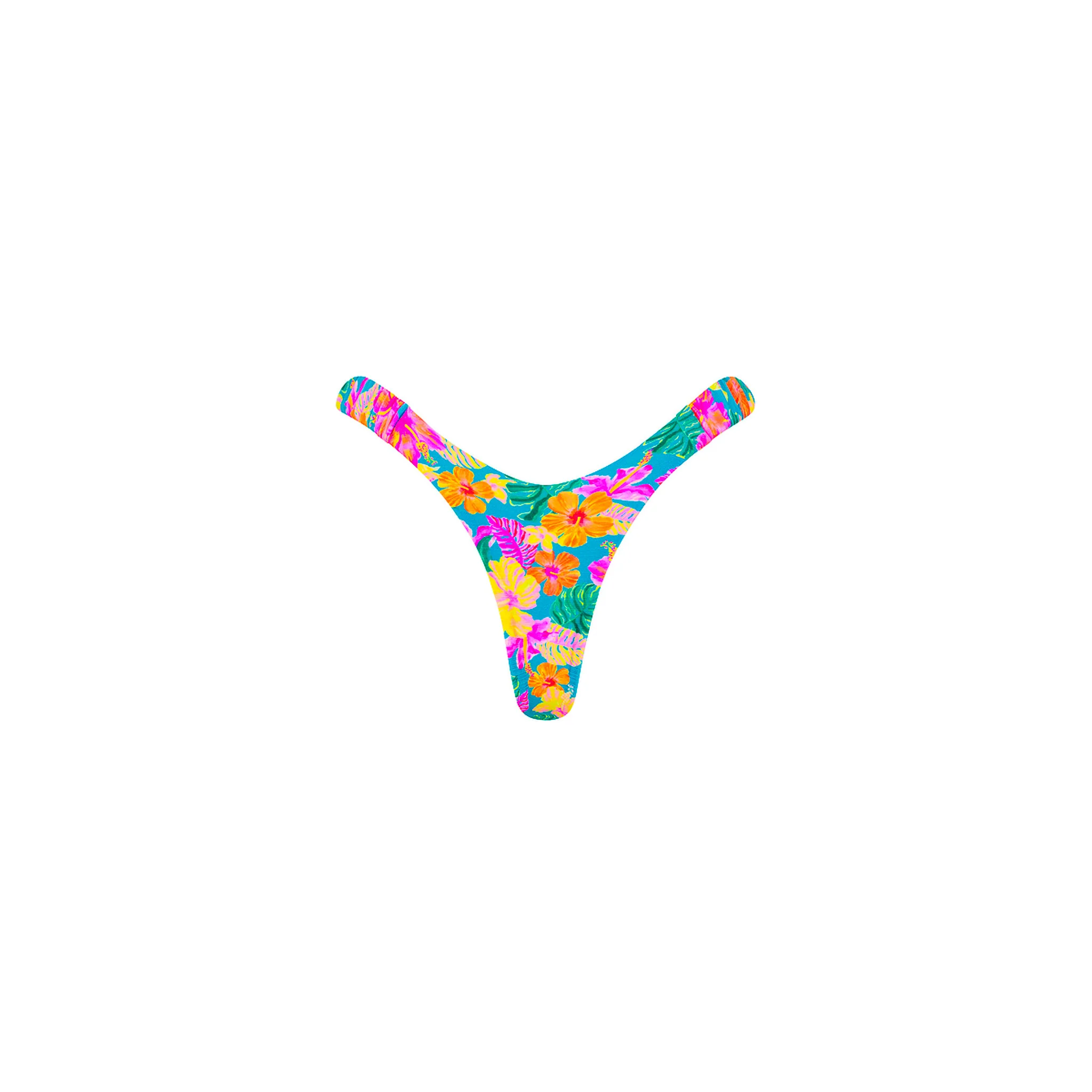 Retro Y Thong Bikini Bottom - Paradise Pop - Image 8