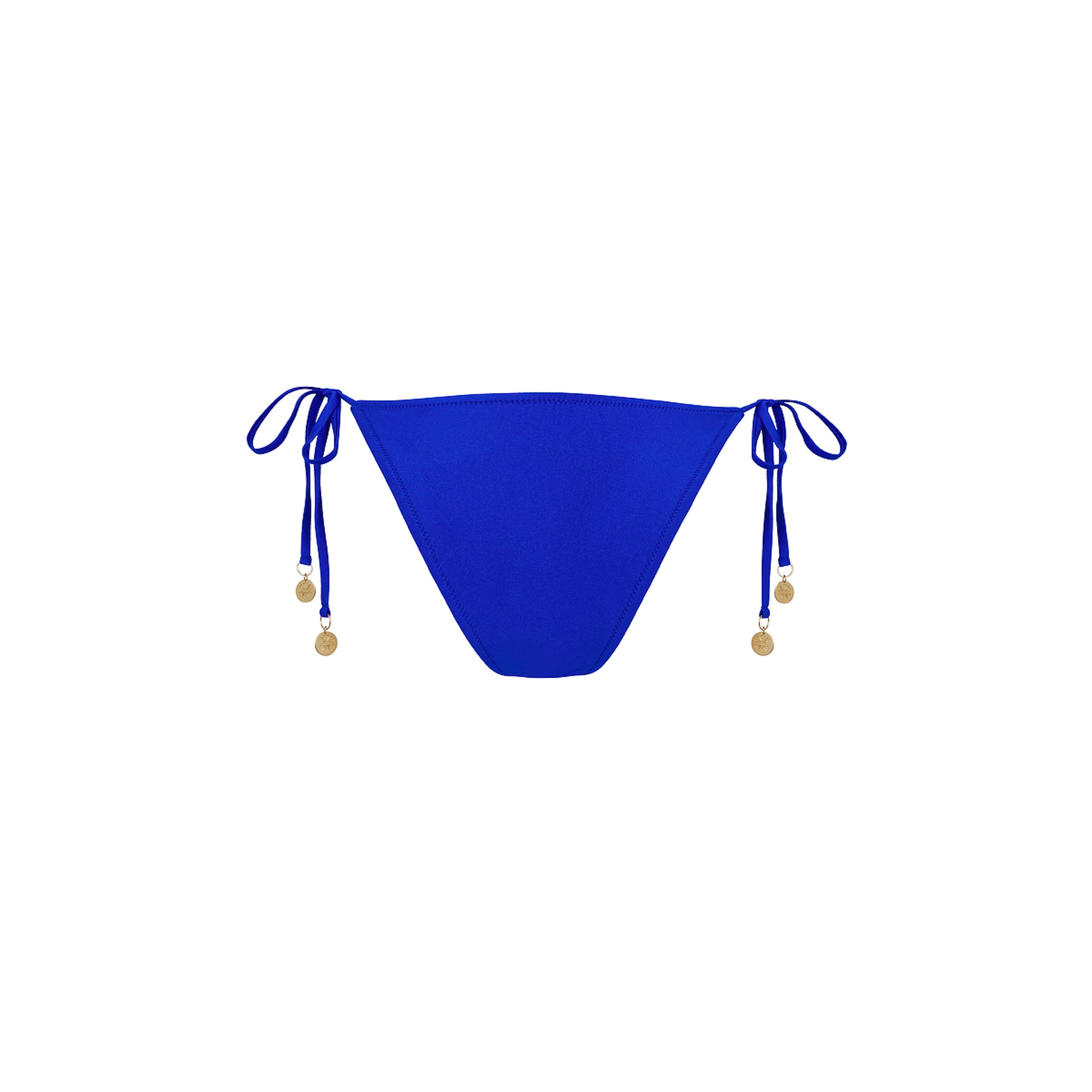 Ring Cheeky Tie Bikini Bottom - Blue Lagoon - Image 8