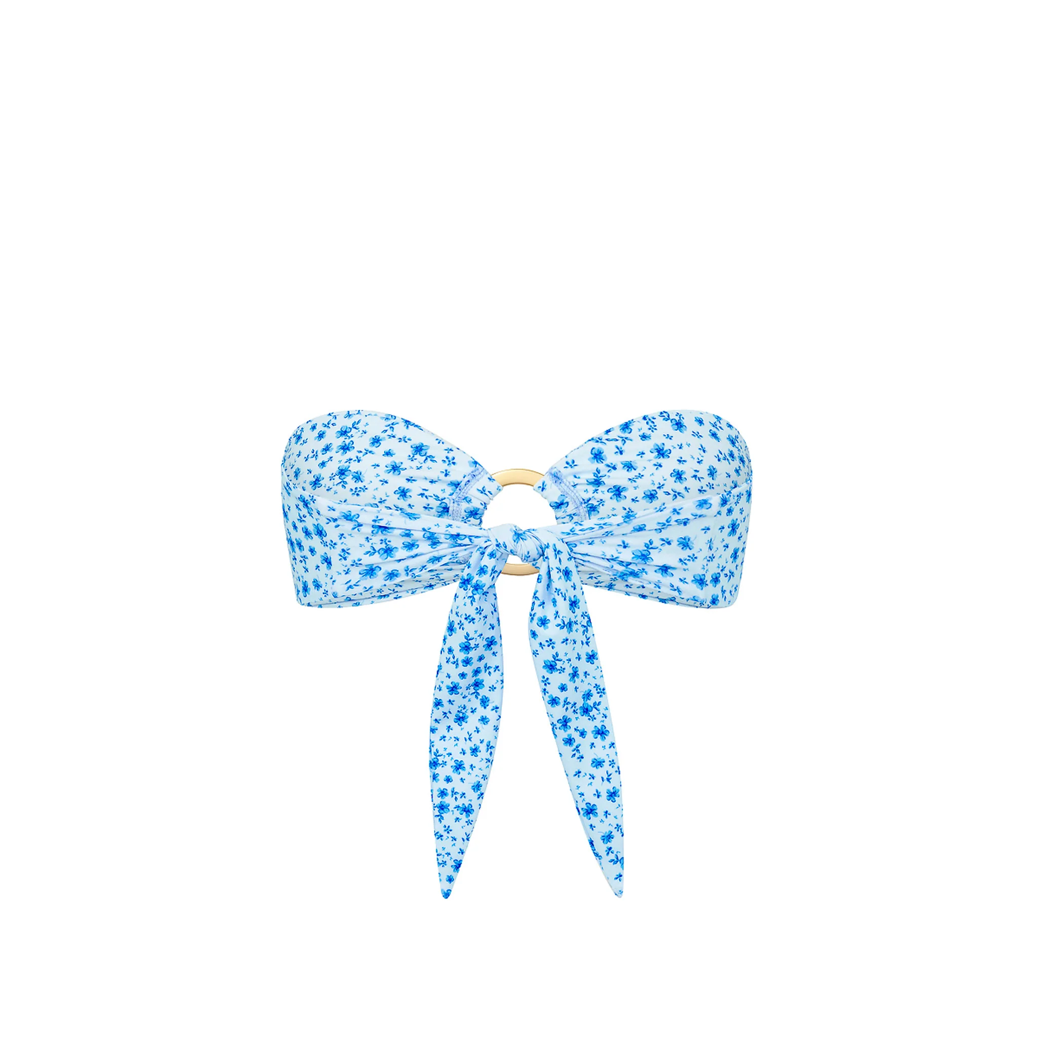 Strapless Bandeau Bikini Top - Dream Flower - Image 10