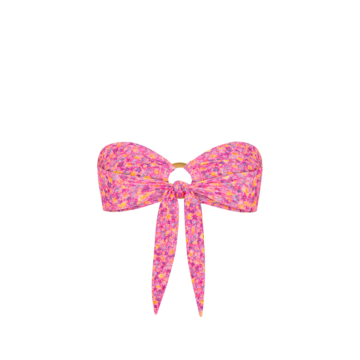Strapless Bandeau Bikini Top - Gelato Bloom - Image 8