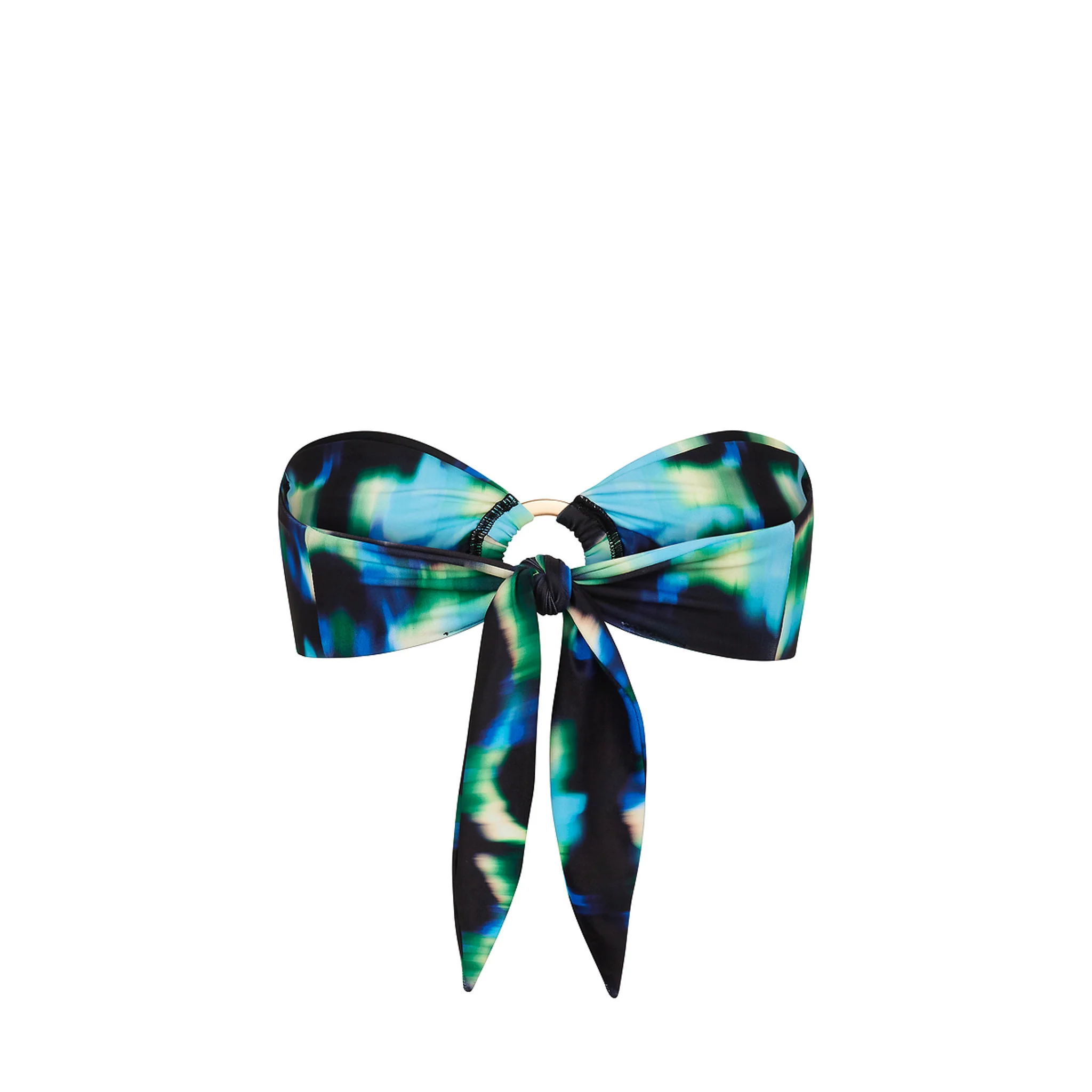 Strapless Bandeau Bikini Top - Ocean Mischief - Image 10