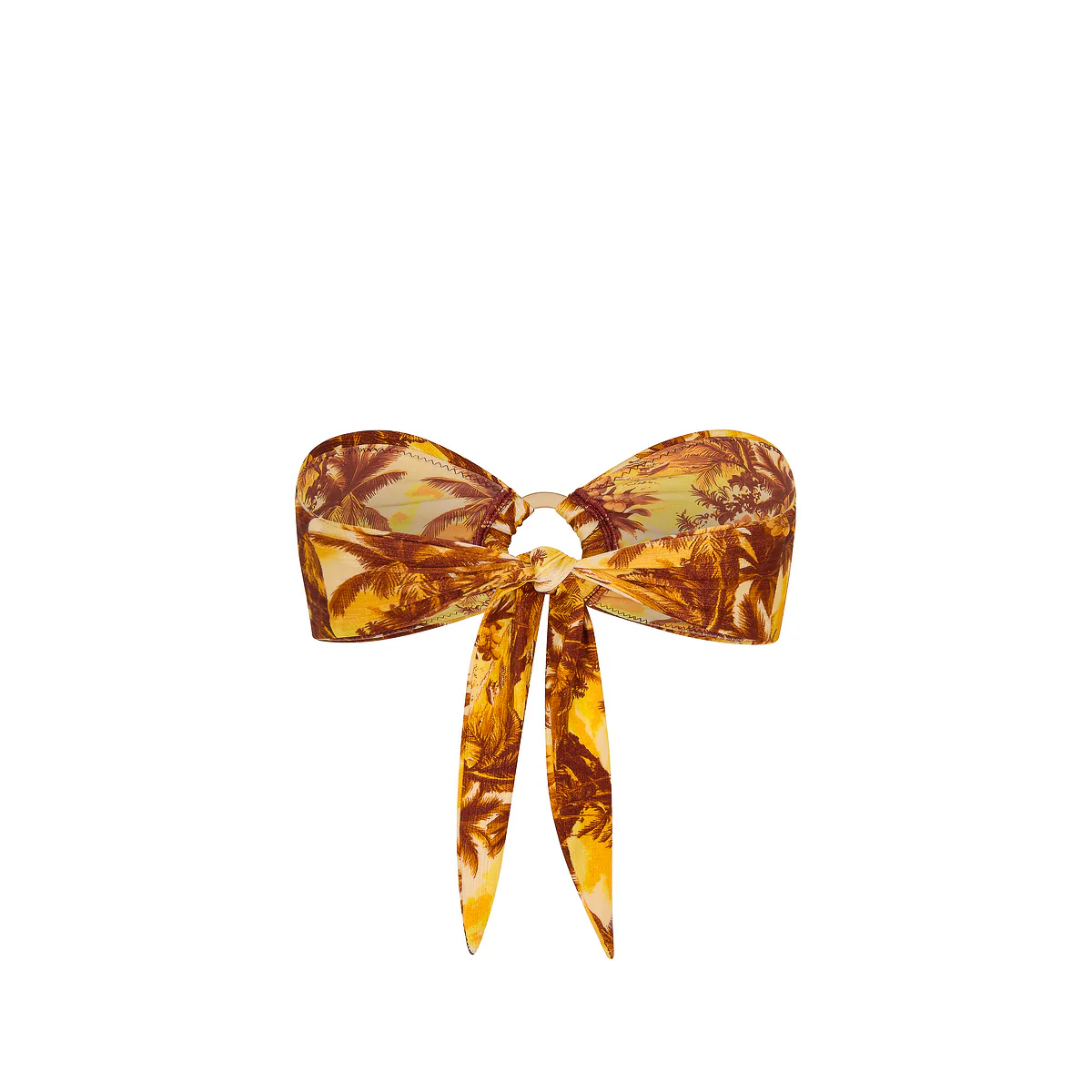 Strapless Bandeau Bikini Top - Vintage Vacay - Image 9